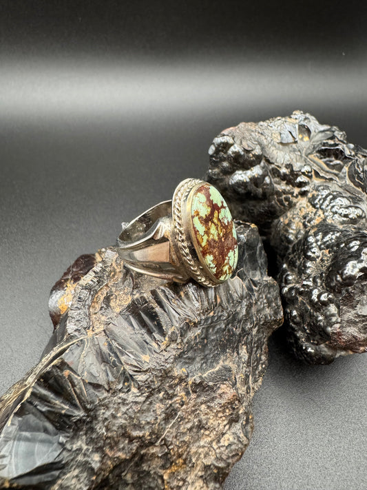 Anello in Argento con Turchese Naturale