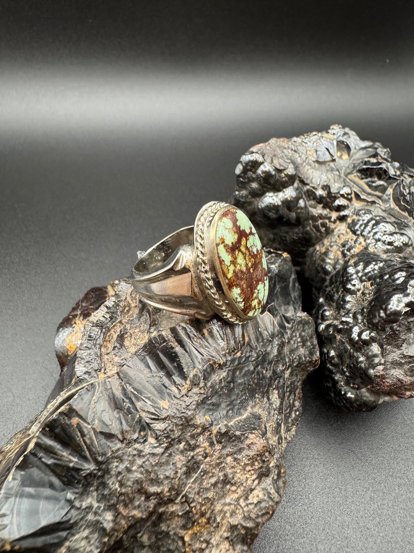 Anello in Argento con Turchese Naturale