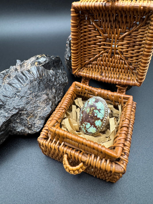 Anello in Argento con Turchese Naturale