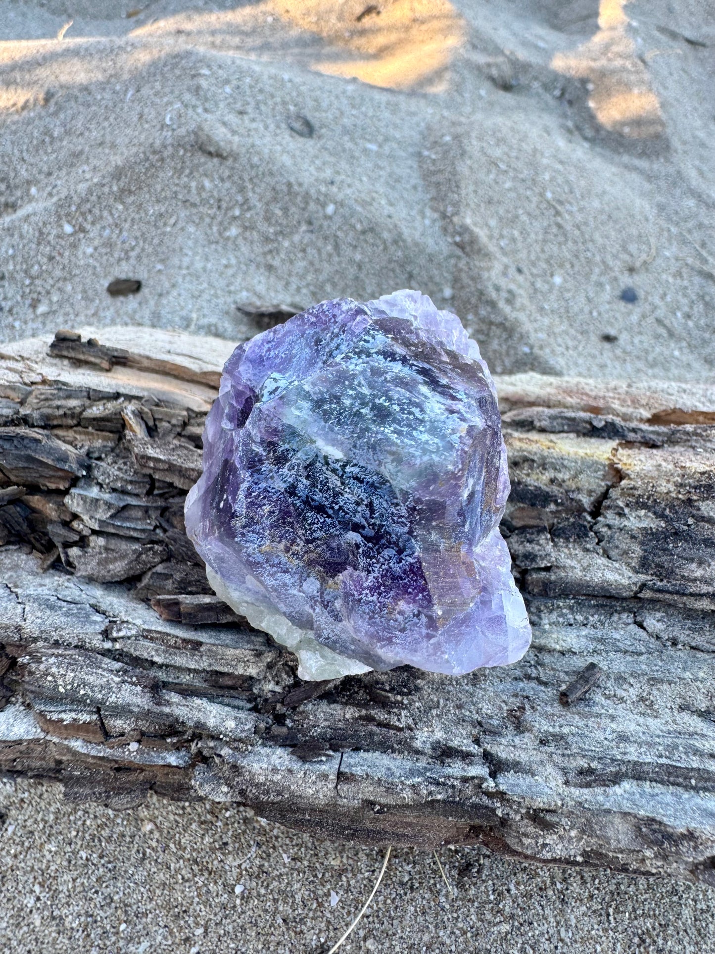 Raw fluorite