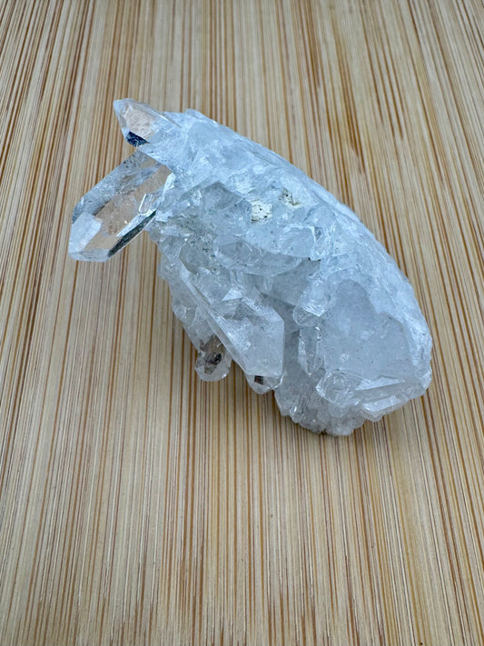 Mini Drusa di Quarzo Ialino