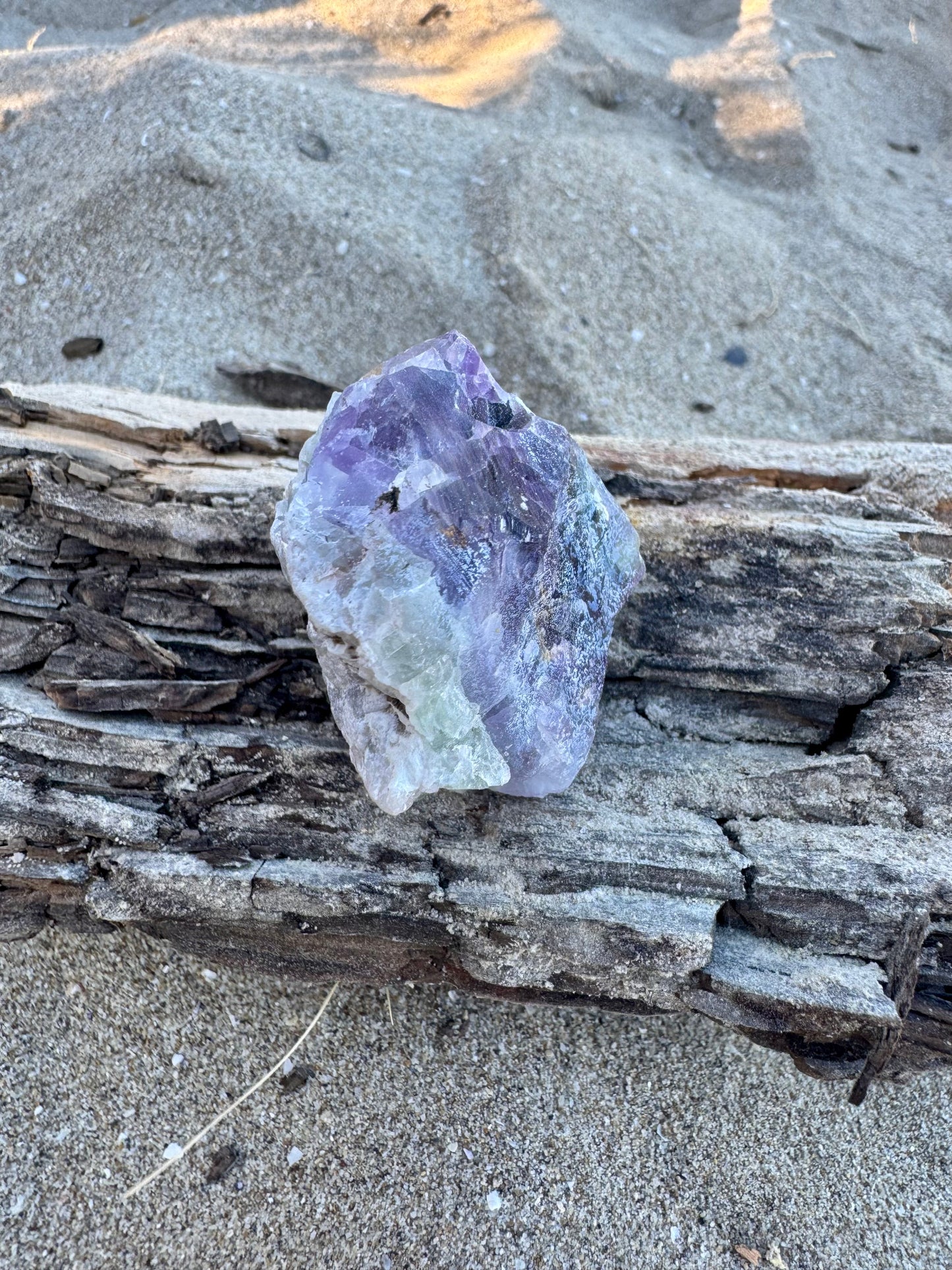 Raw fluorite