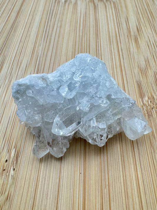 Mini Drusa di Quarzo Ialino