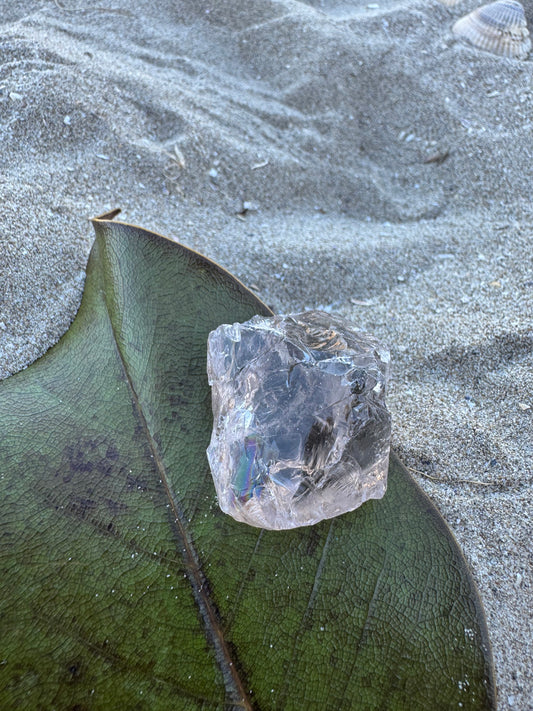 Raw smoky quartz