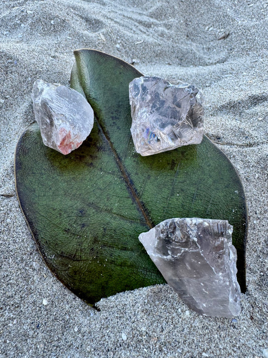 Raw smoky quartz