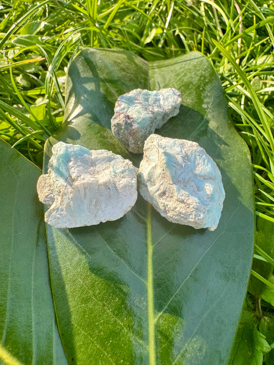 Raw Larimar