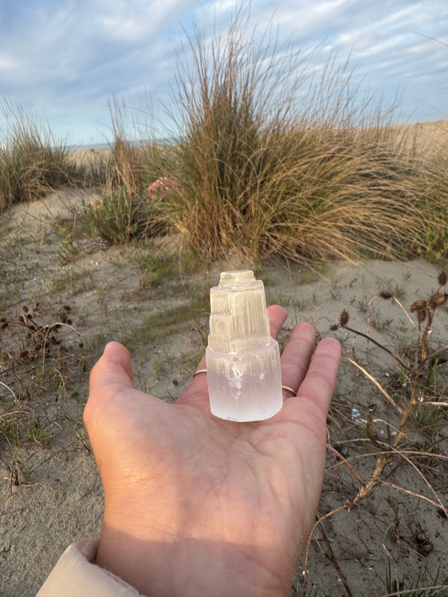 Selenite turrets