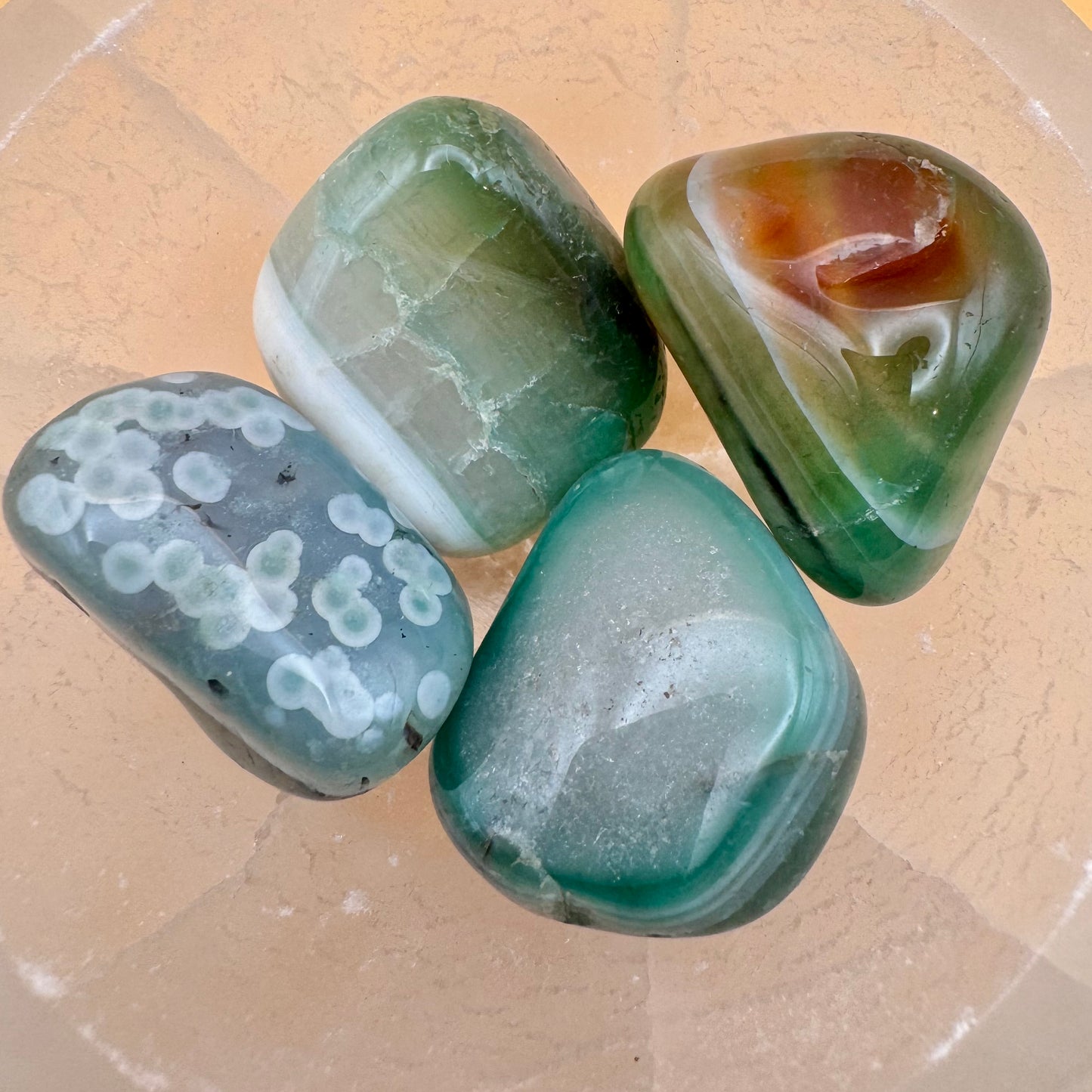 Agata Verde Burattata