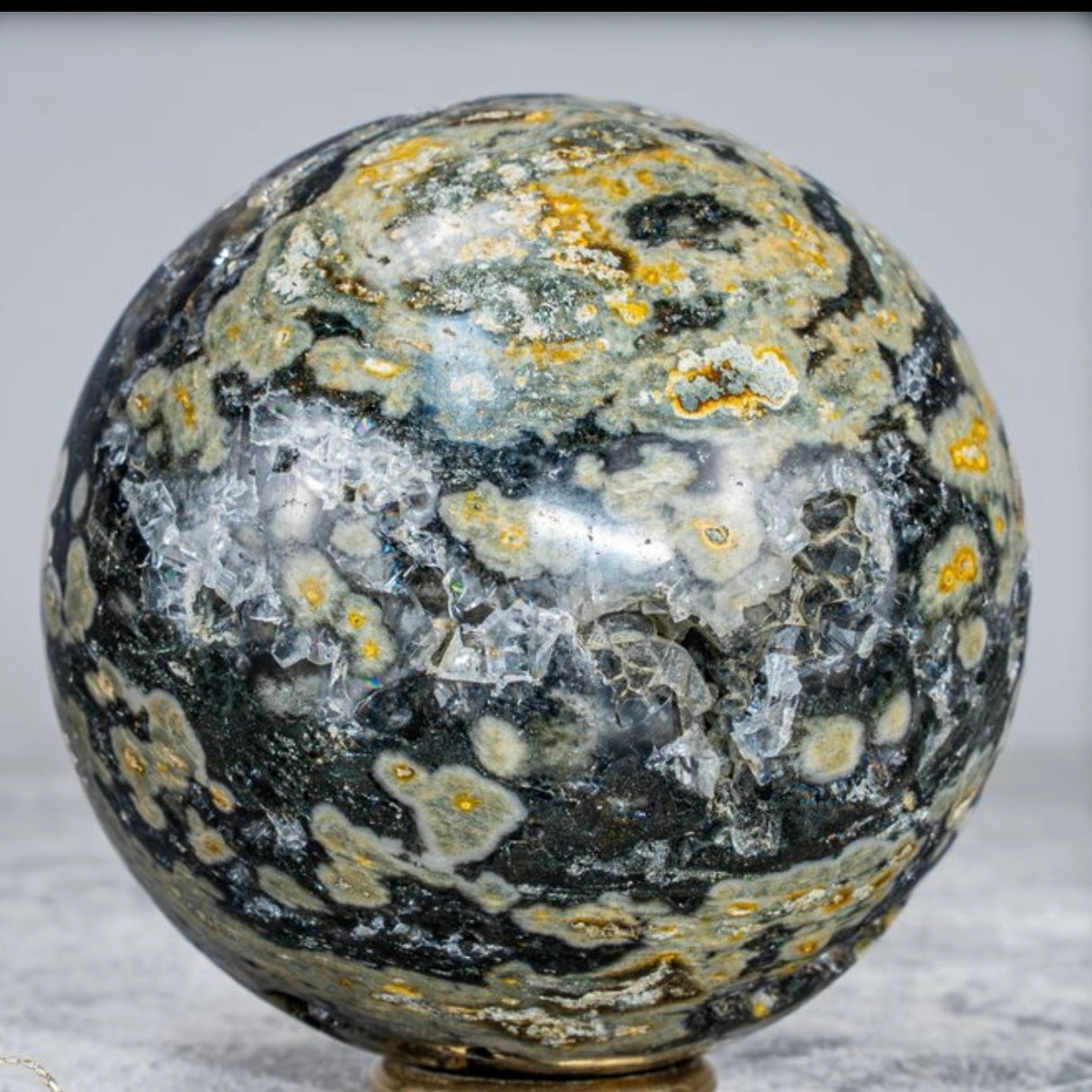 Ocean Jasper Sphere