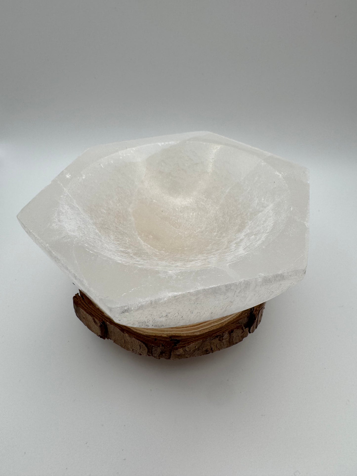 Ciotola in Selenite Naturale